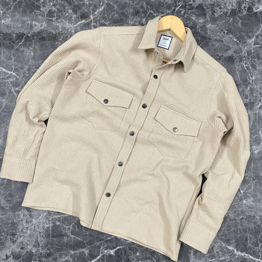 Men’s Waffle Over Shirt