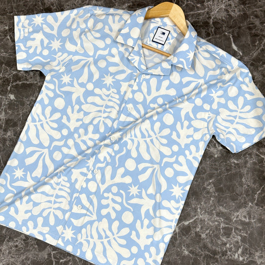 Half Sleeve Cuban Shirt | Floriente