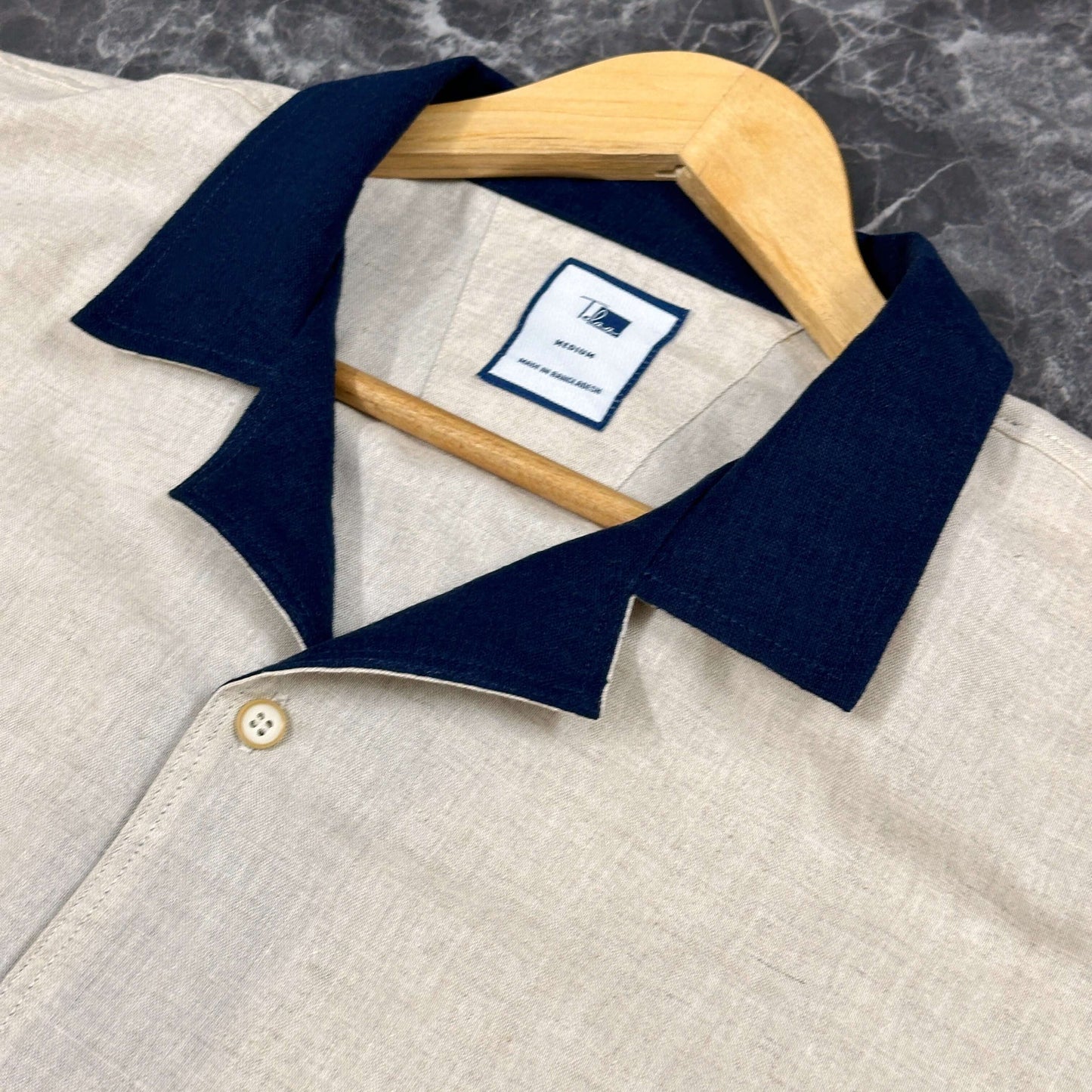 Half Sleeve Cuban Shirt | Admiral