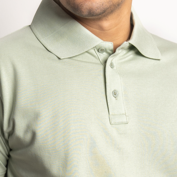 Basic Polo Mint Green